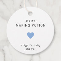 Baby Maaking Tränke Moderne Blue Boy Baby Dusche