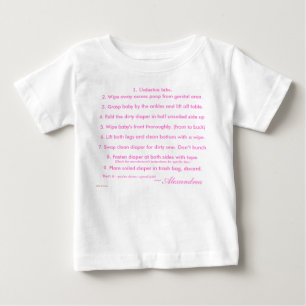 Baby macht's und Don'ts! Baby T-shirt