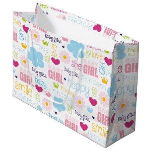 Baby Mädchen Große Geschenktüte
