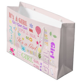 Baby Mädchen Große Geschenktüte
