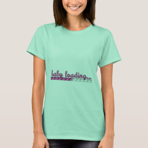 Baby-Mädchen-Laden-Schwangerschafts-Shirt T-Shirt
