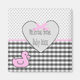 Baby Mädchen Magnet