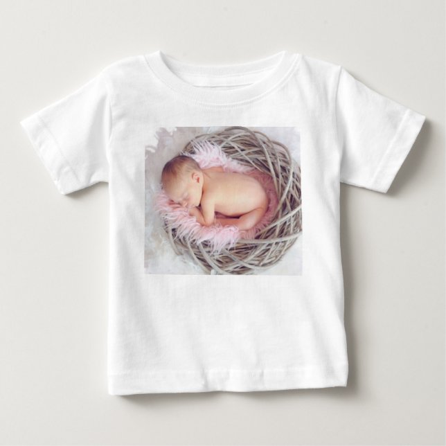 Baby, Mädchen, Neugeborene Baby T-shirt (Vorderseite)