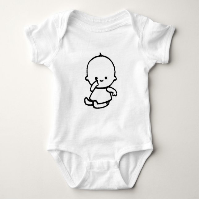 Baby Mädchen Strampler (Vorderseite)