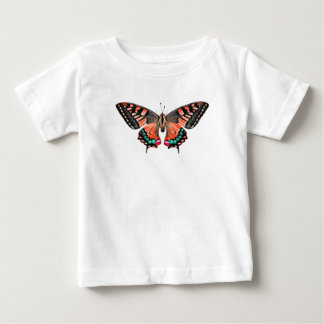 Baby Mädchen T-Shirt Schmetterling