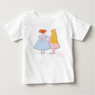 Baby Mädchen Toddler Rüschen-T-Shirt von babyLaia T-shirt
