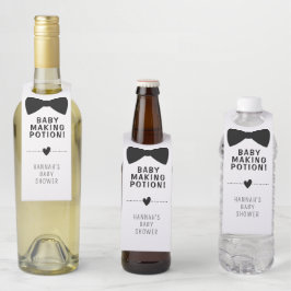 Baby Making Potion Bottle Hanger Tags Flaschenanhänger