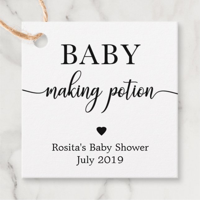 Baby Making Potion Douche Favoriser Étiquette Bièr (Devant)