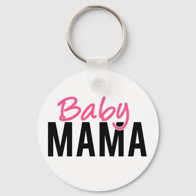 Baby Mama Schlüsselanhänger (Vorderseite)