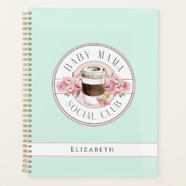 Baby Mama Social Club, Aqua Personalisiert Planer