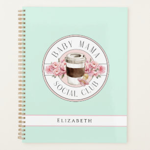 Baby Mama Social Club, Aqua Personalisiert Planer