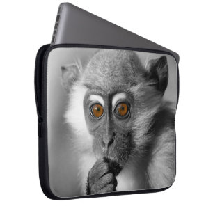 Baby Mangabey Monkey Laptopschutzhülle