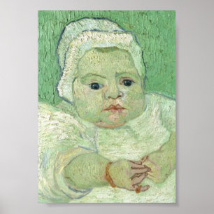Baby Marcelle Roulin, Vincent van Gogh Poster