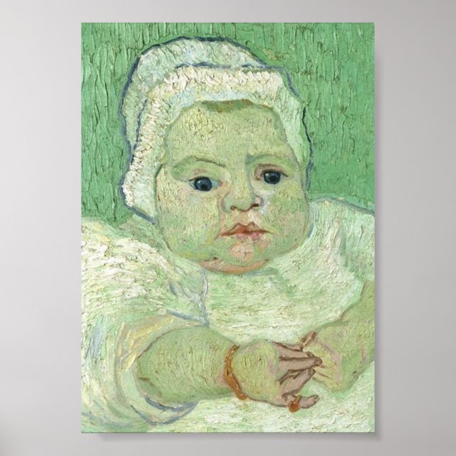 Baby Marcelle Roulin, Vincent van Gogh Poster (Vorne)