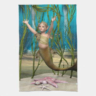 Baby Mermaid Handtuch