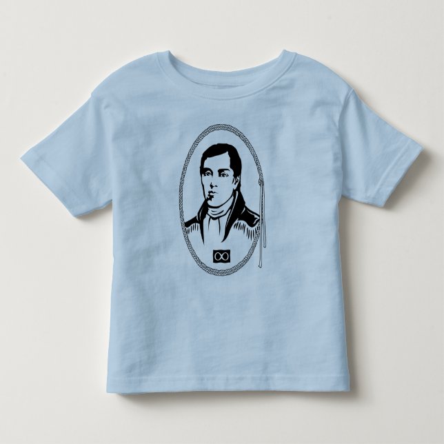 Baby Metis Shirt Cuthbert Grant Metis T - Shirts (Vorderseite)