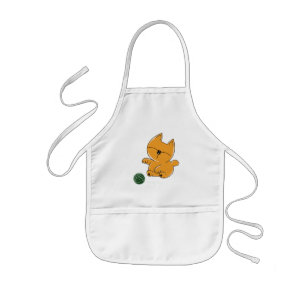 Baby-Miezekatze Chan Kinderschürze