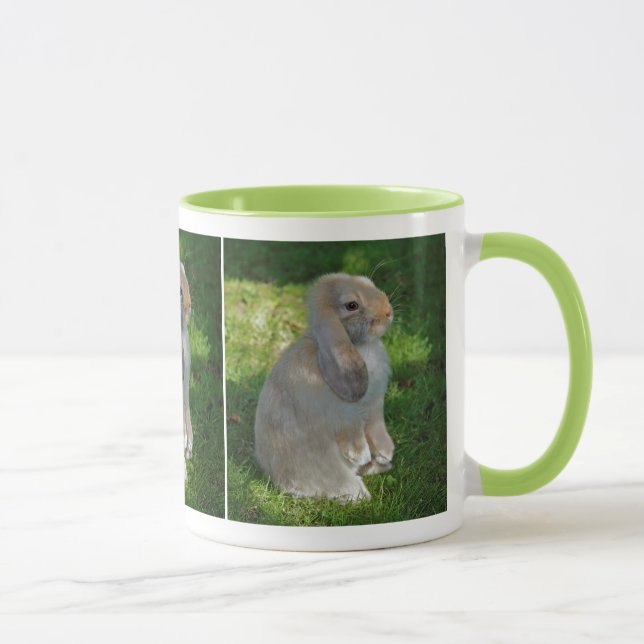 Baby Minilop Rabbit Tasse (Rechts)