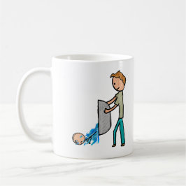 Baby mit Bathwater auswerfen Kaffeetasse