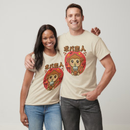 Baby Monkey Boba Tee Niedlich Kawaii Iced Tea Love