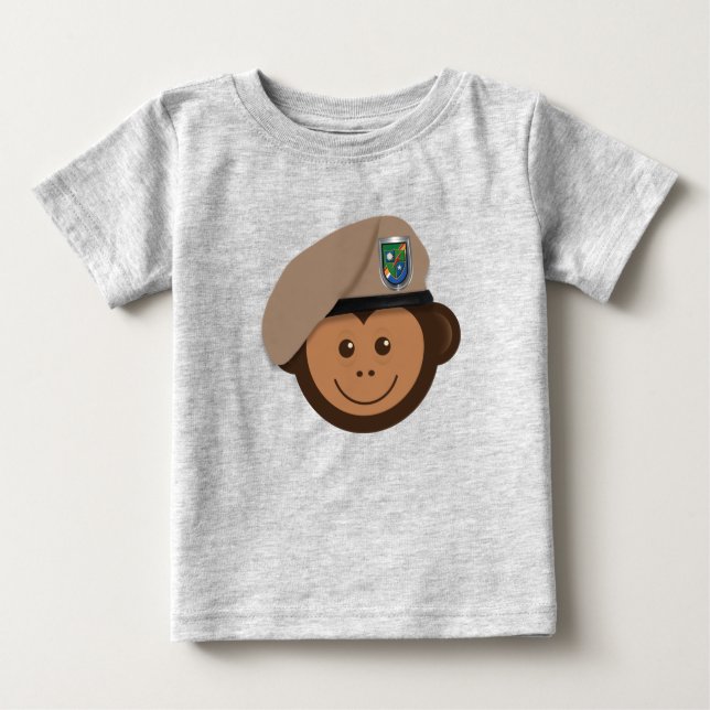 Baby Monkey Ranger Baby T-shirt (Vorderseite)