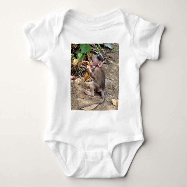 Baby Monkey Strampler (Vorderseite)