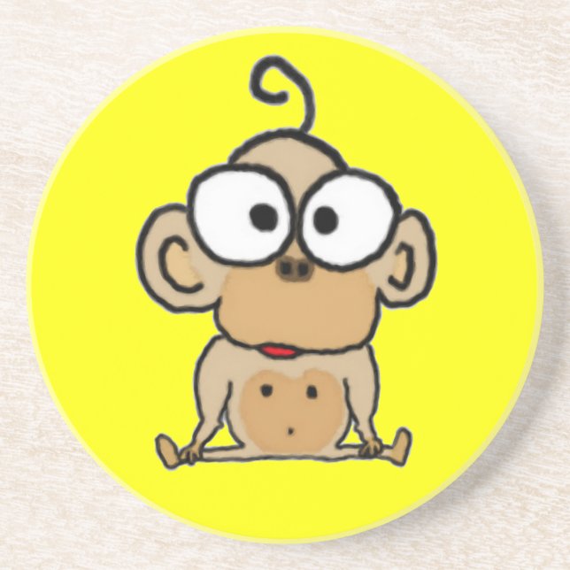 Baby Monkey Untersetzer (Vorne)