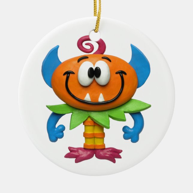 Baby-Monster Keramikornament (Vorne)