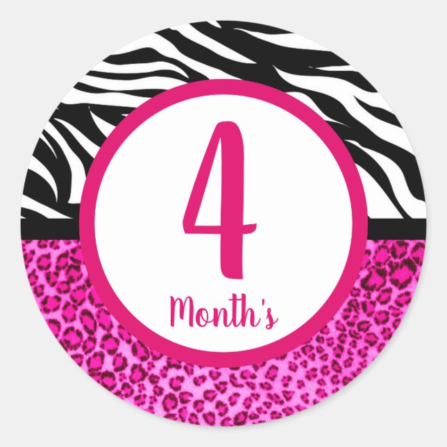 Baby Month Stickers (Vorderseite)