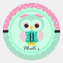 Baby Month Stickers