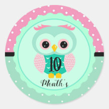 Baby Month Stickers