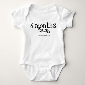 Baby Monthly Meilenstein Strampler