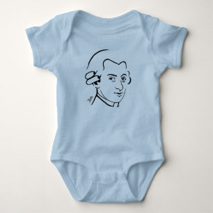 Baby-Mozart-Säuglings-Strampler -- PK. Baby Strampler