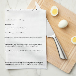 Baby MSDS. lustiger Burpstoff Handtuch