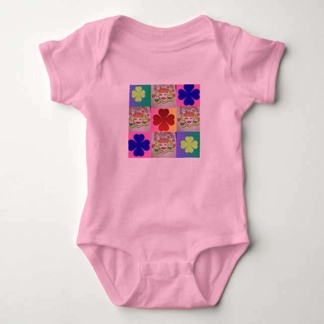 Baby Mutter Erde  Strampler (Vorderseite)
