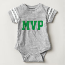 Baby MVP Football Jersey Bodysuit (nur Front)