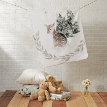 Baby Name Blanket mit Baby Dei Weihnachten