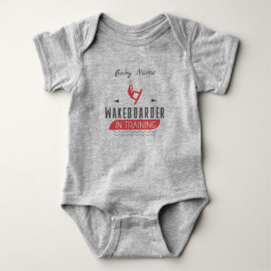 Baby Name Wakeboarder In Ausbildung Wakeboarding Strampler