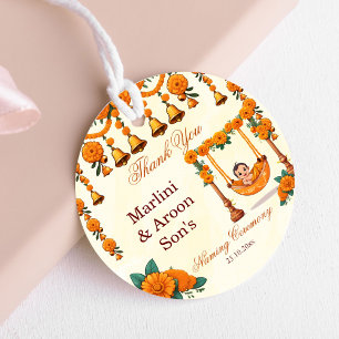 Baby Naming Cradle Indische Zeremonie Gefallen Geschenkanhänger