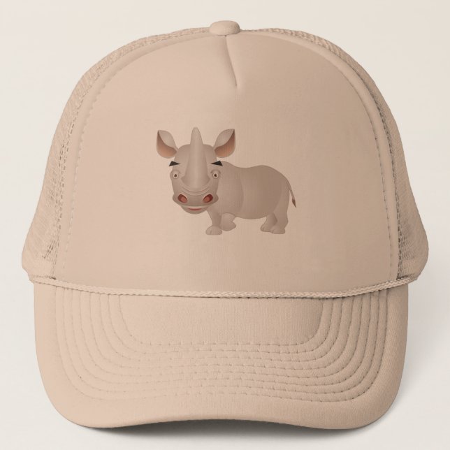 Baby-Nashorn Truckerkappe (Vorderseite)