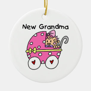 Baby-neue Großmutter-Geschenke Keramik Ornament