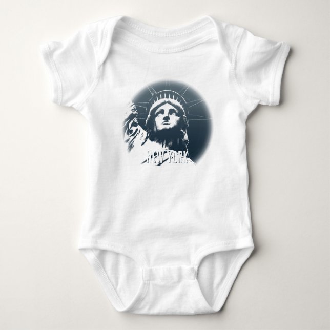 Baby New York Shirt Statue of Liberty Shirt (Vorderseite)