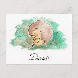 Baby Nickerchen Postkarte