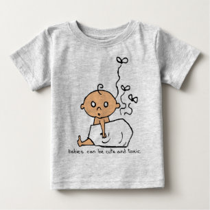 Baby niedlich und giftig t-shirt