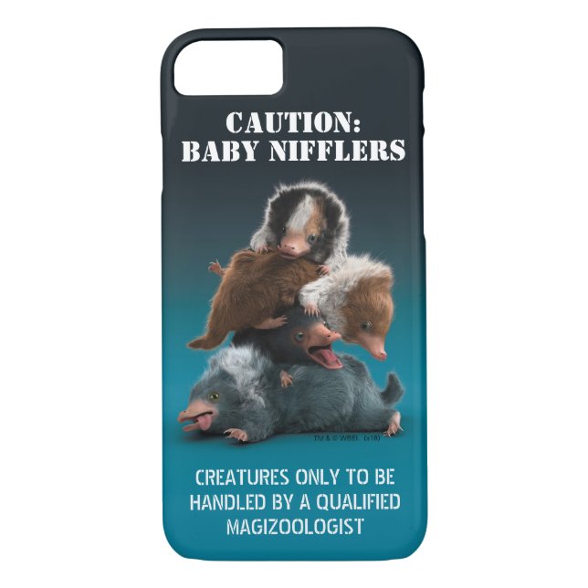 Baby NIFFLER™ Pile Case-Mate iPhone Hülle (Rückseite)