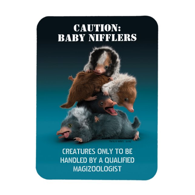Baby NIFFLER™ Pile Magnet (Vertikal)