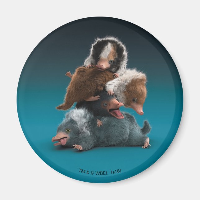 Baby NIFFLER™ Pile Magnet (Vorne)