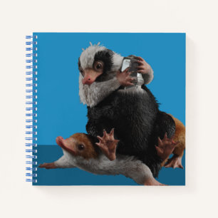 Baby Nifflers Find A Prize Notizbuch