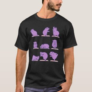 Baby-Nilpferd-Yoga T-Shirt