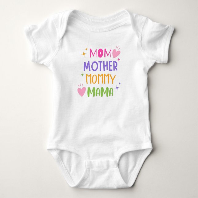 Baby oder Kleinkind im Shirt (Vorderseite)